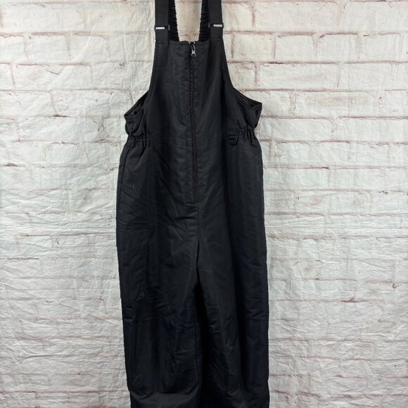 Cherokee Women's XL Black Insulated Adjustable Winter Snow Bib Ski Pants - Picture 1 of 9
